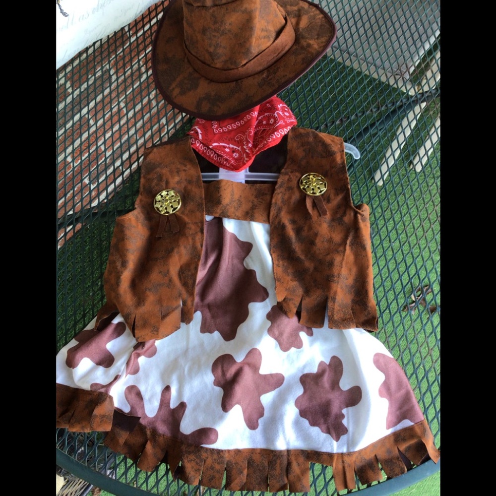 Cowgirl costume (5pc.) Size M